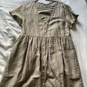 Linen Madewell Dress